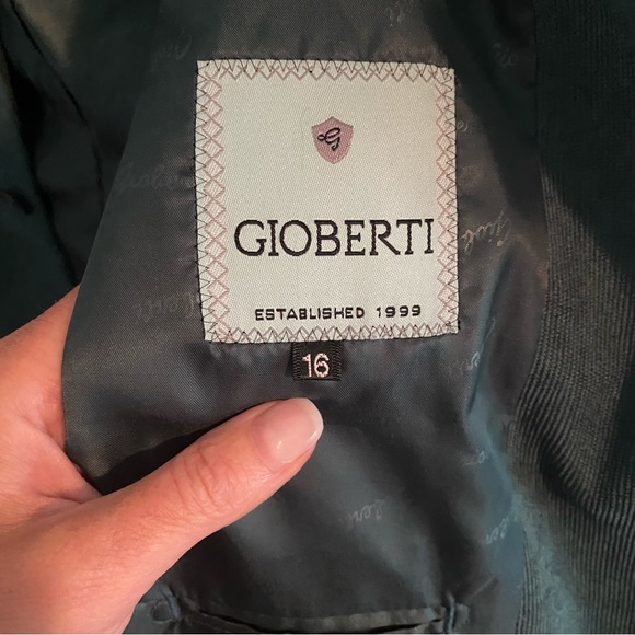 Gioberti corduroy blazer jacket 16 - Picture 6 of 9